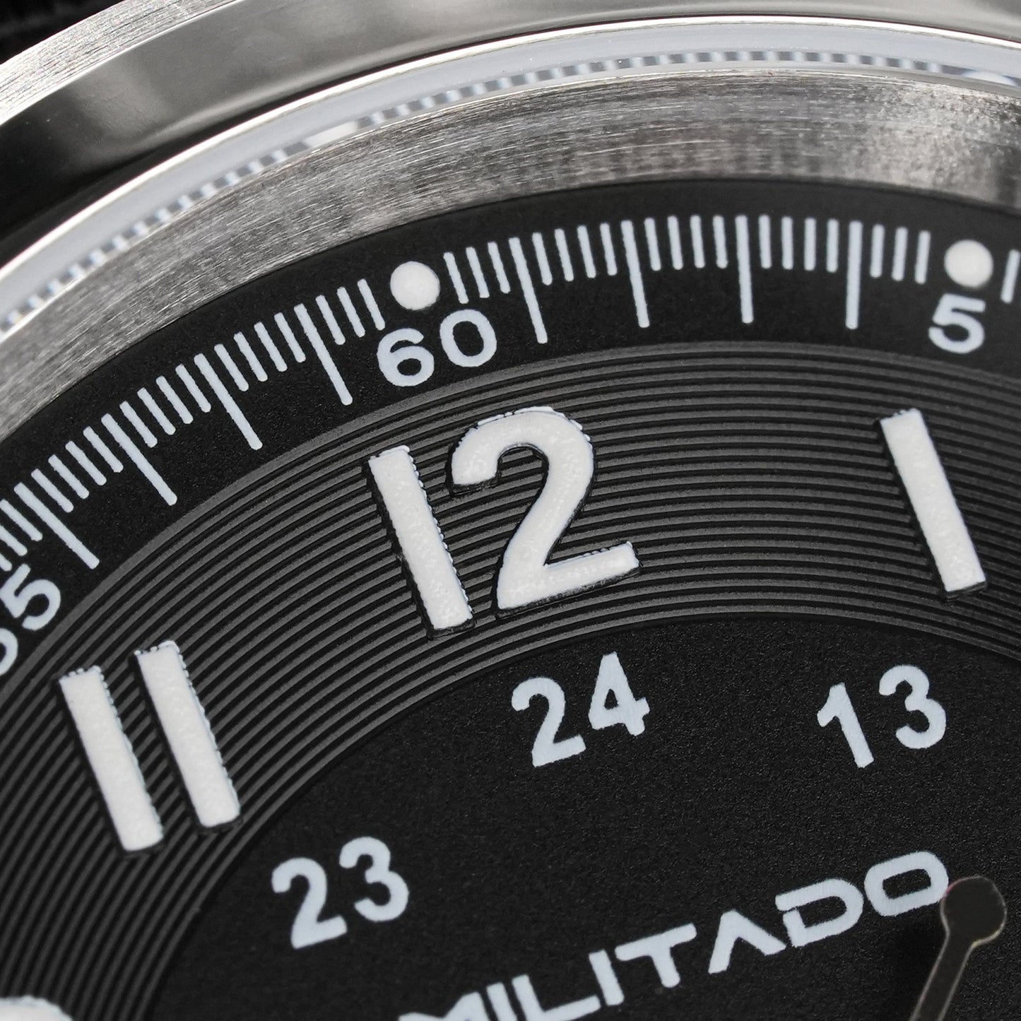 ★11.11 Sale★Militado VH31 38mm Sapphire Crystal Field Watch ML08 White Dial