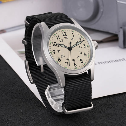 Militado 38mm PVD Bronze Watch Military Watch ML05