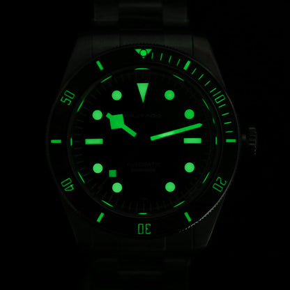 Militado 38mm NH35 Automatic BB58 Retro Watch ML06