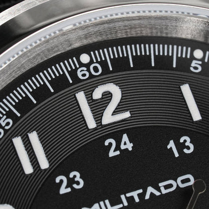 ★11.11 Sale★ Militado 38mm VH31 Retro Field Watch ML08