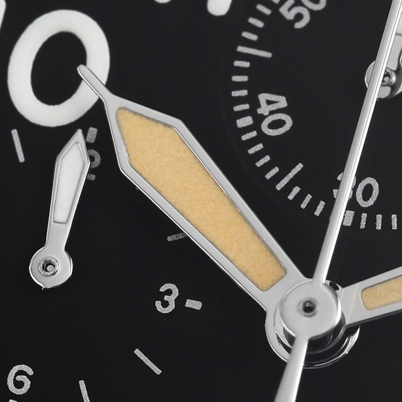 Militado 39mm Retro Chronograph Watch Military Watch ML1868