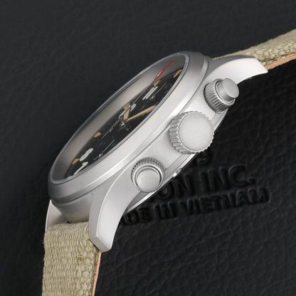 Militado 39mm Retro VK67 Quartz Chronograph Watch ML1868