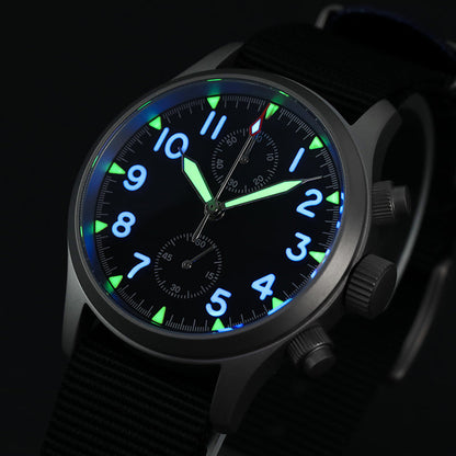 Militado Retro VK61 Quartz Chronograph Watch ML1868