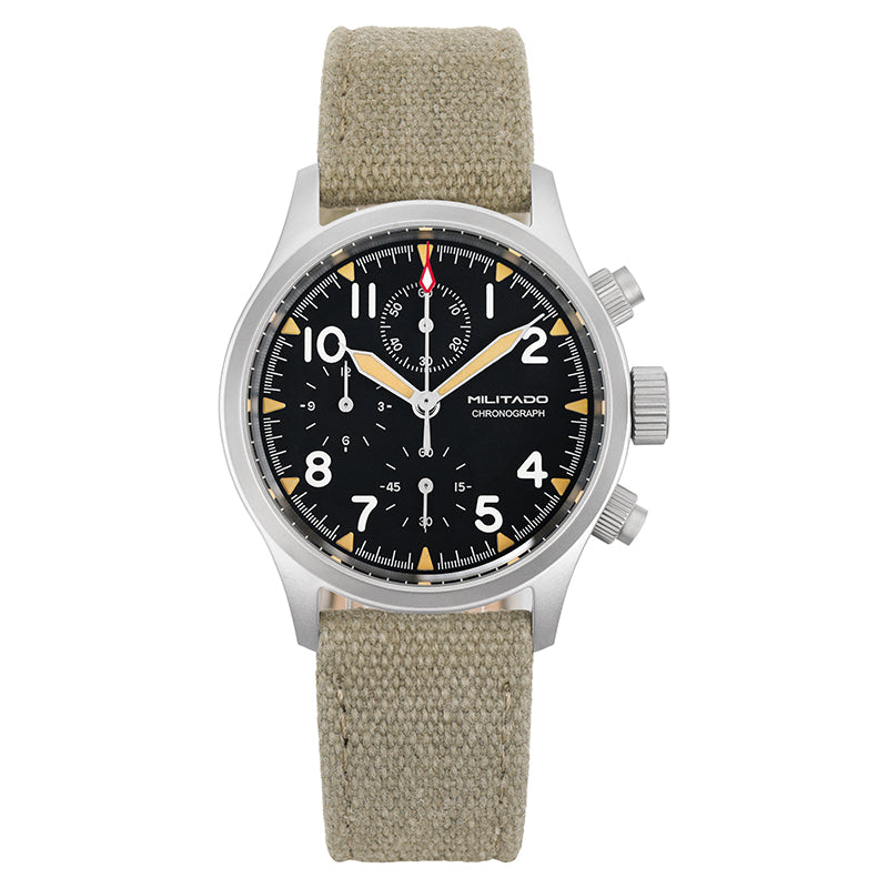 Militado Retro VK67 Quartz Chronograph Watch ML1868