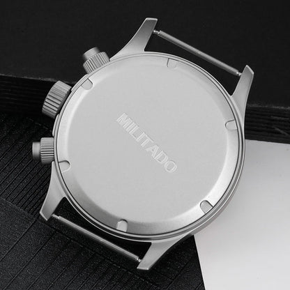 Militado 39mm Retro VK67 Quartz Chronograph Watch ML1868