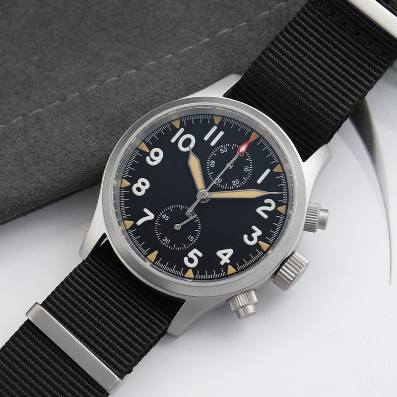 Militado Retro VK61 Quartz Chronograph Watch ML1868