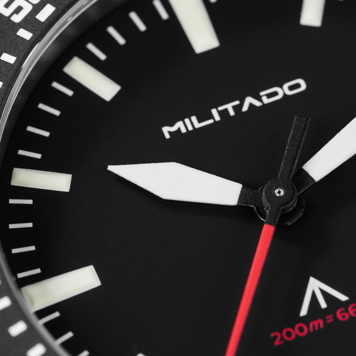 ★Hot Selling★Militado 39mm Dive Watch Sapphire Crystal Military Watch ML16