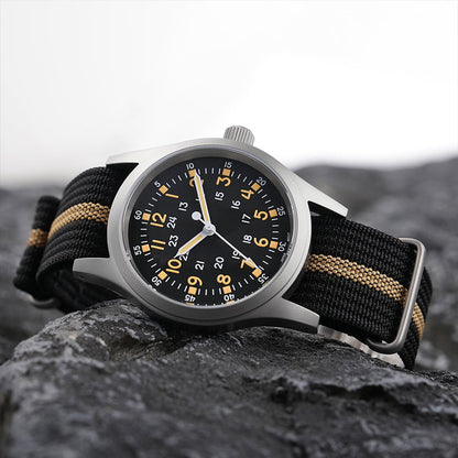 Militado 38mm Sapphire Crystal Field Military Watch ML05