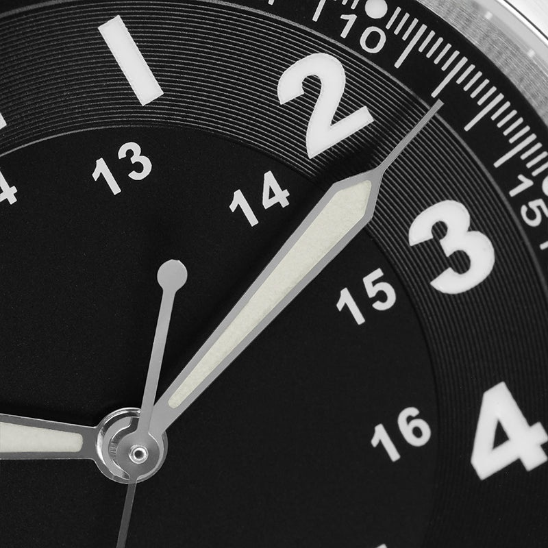 ★11.11 Sale★Militado 38mm Retro VH31 Military Watch ML08