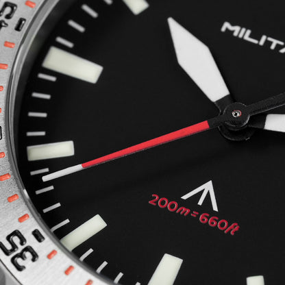 ★Hot Selling★Militado 39mm Dive Watch Sapphire Crystal Military Watch ML16