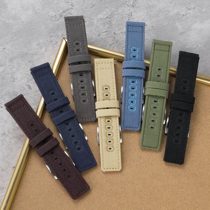 New Arrival Canvas Watch Strap Vintage Watch band 20mm 22mm