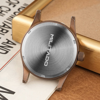 ★618 Big Sale★ Militado VH31 Vintage Military Watch ML05 Cream Dial