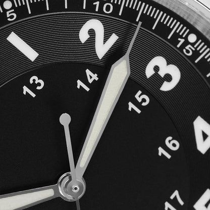 ★11.11 Sale★Militado 38mm Sapphire Crystal Field Watch ML08 Grey Dial