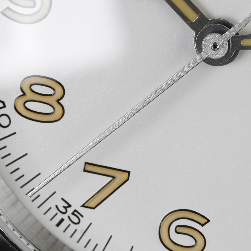 ★11.11 Sale★Militado VH31 38mm Sapphire Crystal Field Watch ML08 White Dial