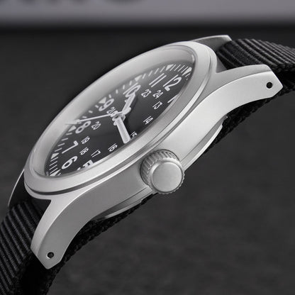 Militado VH31 Vintage Field Watch ML05 White Dial