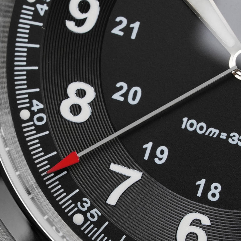 ★11.11 Sale★Militado 38mm Retro VH31 Military Watch ML08