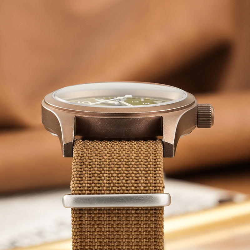 Militado 38mm Sapphire Crystal Field Military Watch ML05