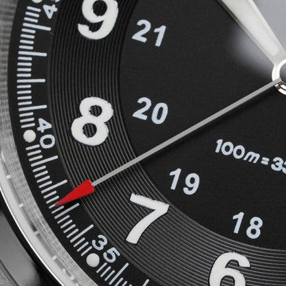 ★11.11 Sale★ Militado 38mm VH31 Retro Field Watch ML08