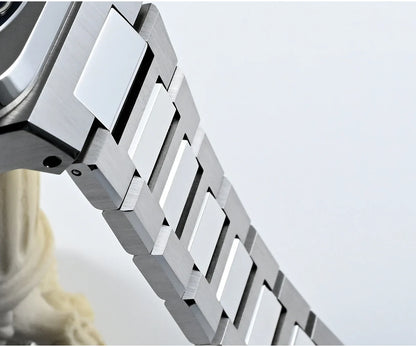 San Martin Square Watch SN0074G 40mm PT5000 Sw200  Automatic 10 Bar BGW-9 Lume