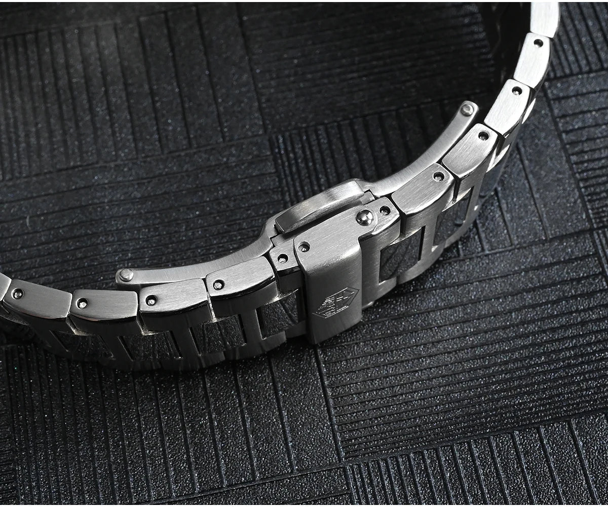 San Martin SN0076 42mm PT5000 Sw200 Automatic Dress Watch 20bar AR Sapphire BGW9 Lume