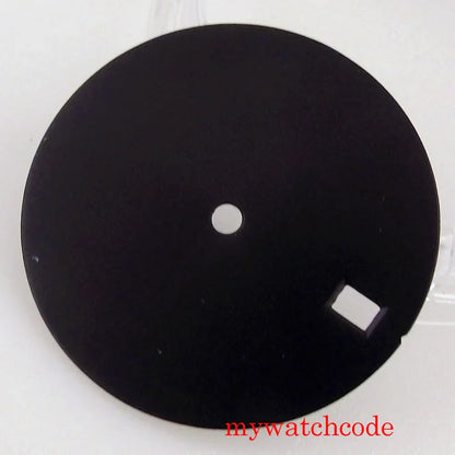 29mm Black Green Yellow Watch Dial Face For NH35 NH36 MIYOTA 8215 821A ETA 2836 2824 Mingzhu 2813 Automatic Movement