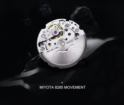 CADISEN C8185 DD40 Day-Date Watch Meteorite Dial  MIYOTA 8285 40MM Sapphire 10Bar