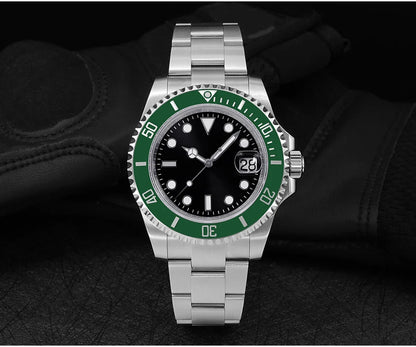 San Martin SUB Diver Sn0019G 41mm Water Ghost PT5000 SW200 Automatic AR Sapphire 20Bar BGW-9 Luminous