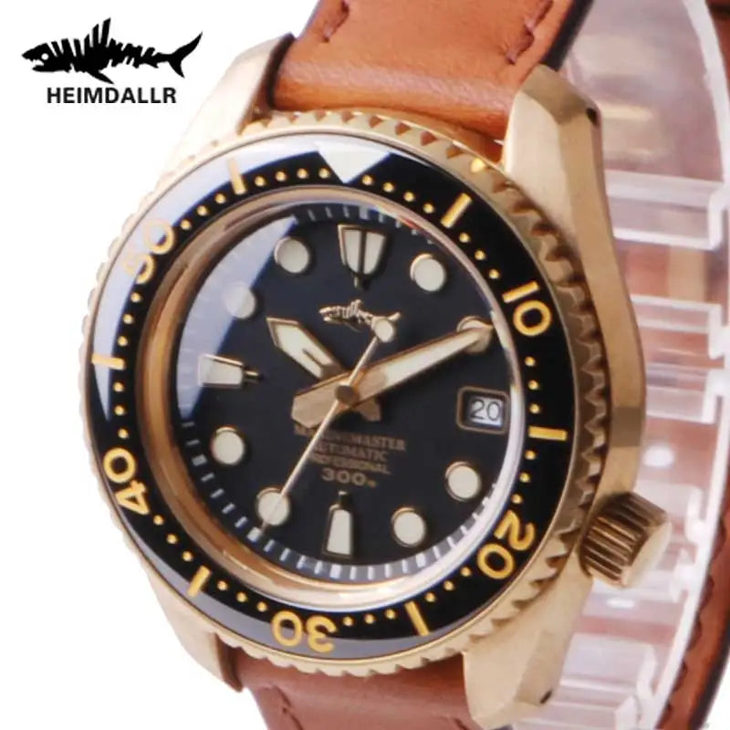 HEIMDALLR Real Bronze SBDX Diver HMCE21 NH35 Sapphire Crystal Lord Of The Sea 46MM 30Bar