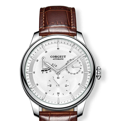 Corgeut 6658 Chronograph Watch Dress 40MM 3ATM Hardlex