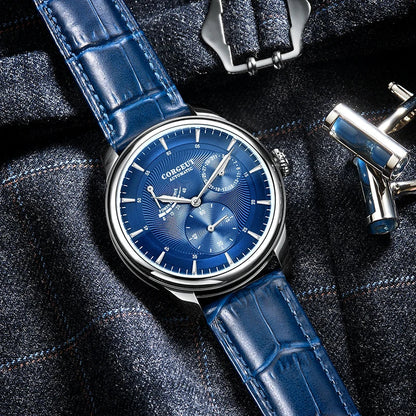 Corgeut 6658 Chronograph Watch Dress 40MM 3ATM Hardlex