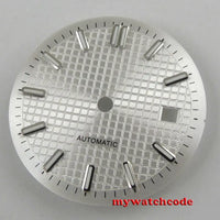 silver dial