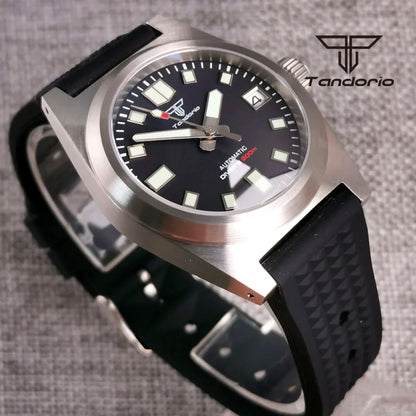 Tandorio TD108A Sunburst Dial NH35A 38mm 20bar Brushed Case AR Sapphire Military Unimatic U2