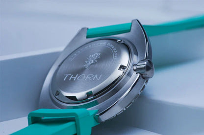 THORN Shirryu Sub 300T Homage SHY020 Turtle Dive 44mm Bubble Sapphire Glass20Bar 44MM C3 lume