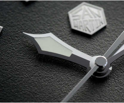 San Martin Diver SN0055G 42mm PT5000 SW200 Automatic Watch AR Sapphire 20Bar BGW-9 Lume