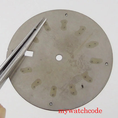 For NH35 NH36 Automatic Movement Sterile Watch Dial Parts With Date Window 36.6mm