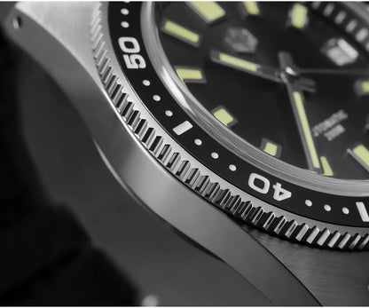 San Martin 62mas V4 Diver SN0007G 41mm NH35 Automatic AR Sapphire  Date Window 20bar c3 Luminous