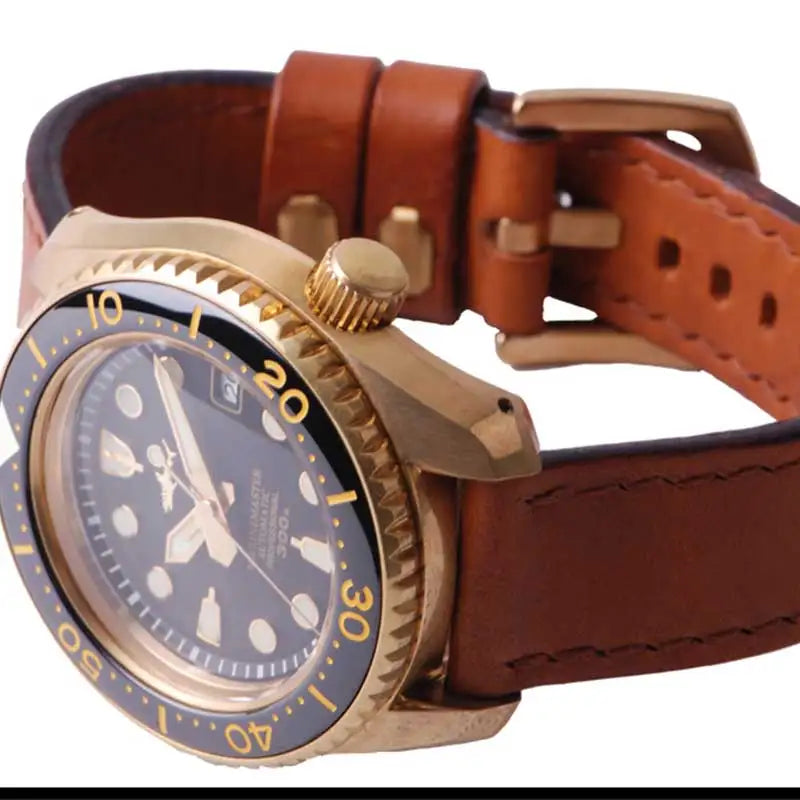HEIMDALLR Real Bronze SBDX Diver HMCE21 NH35 Sapphire Crystal Lord Of The Sea 46MM 30Bar