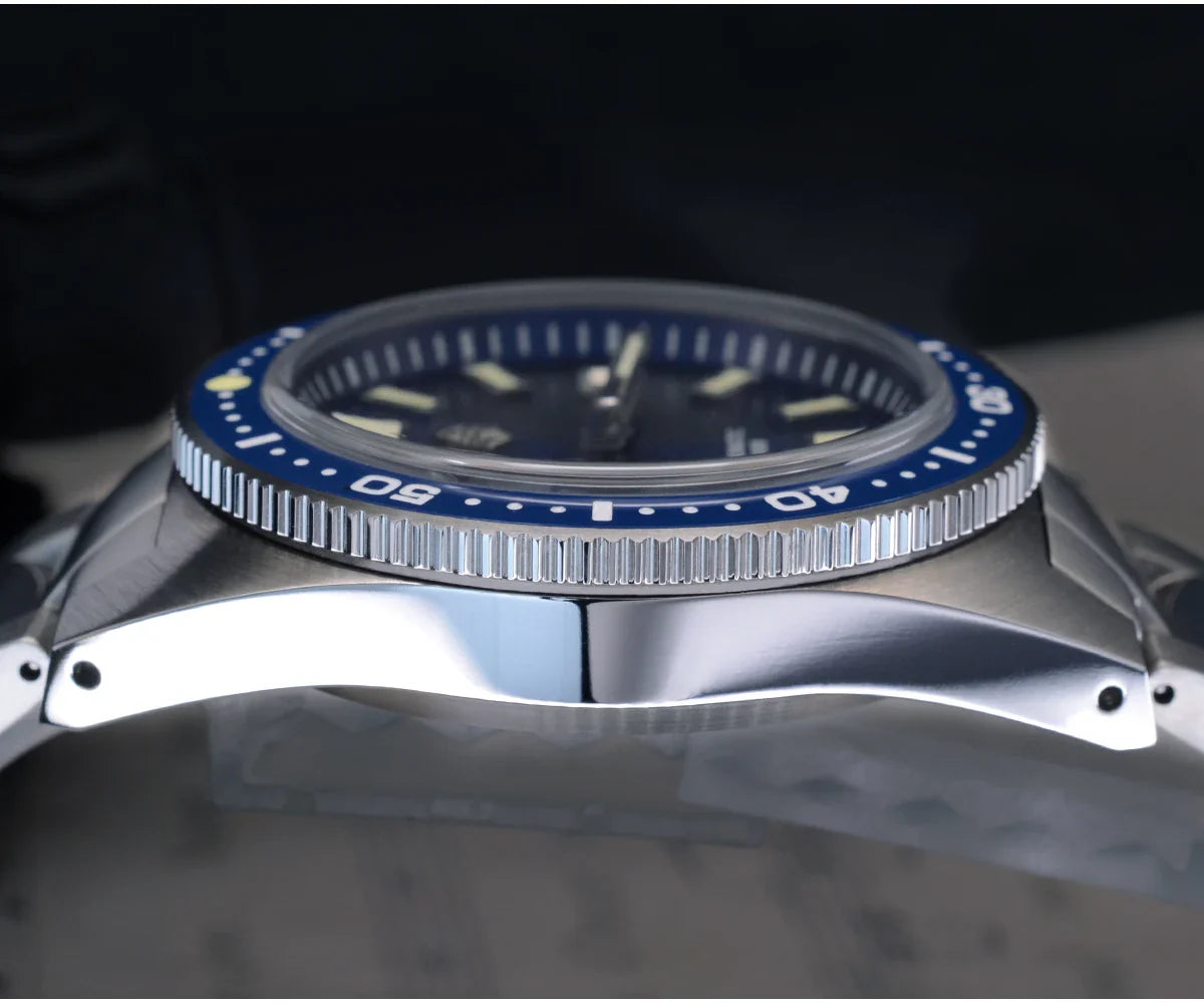 San Martin 62mas V4 Diver SN0007G 41mm NH35 Automatic AR Sapphire  Date Window 20bar c3 Luminous