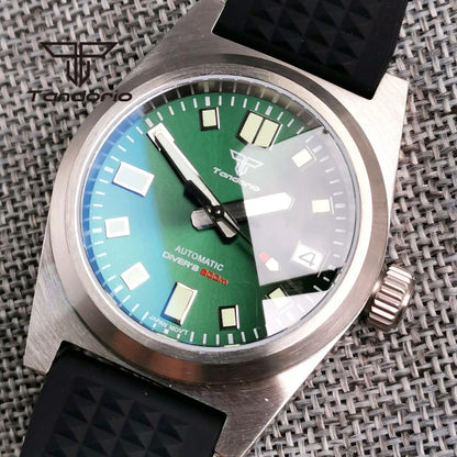 Tandorio TD108A Sunburst Dial NH35A 38mm 20bar Brushed Case AR Sapphire Military Unimatic U2