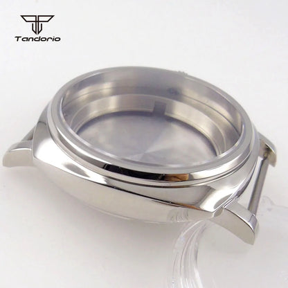 Radiomir Case Cusn8 Solid Bronze Square 42mm Automatic Watch Case Sapphire Fit NH35 NH36 NH34 ETA2824 PT5000 Men's Wristwatch Mod Accessories