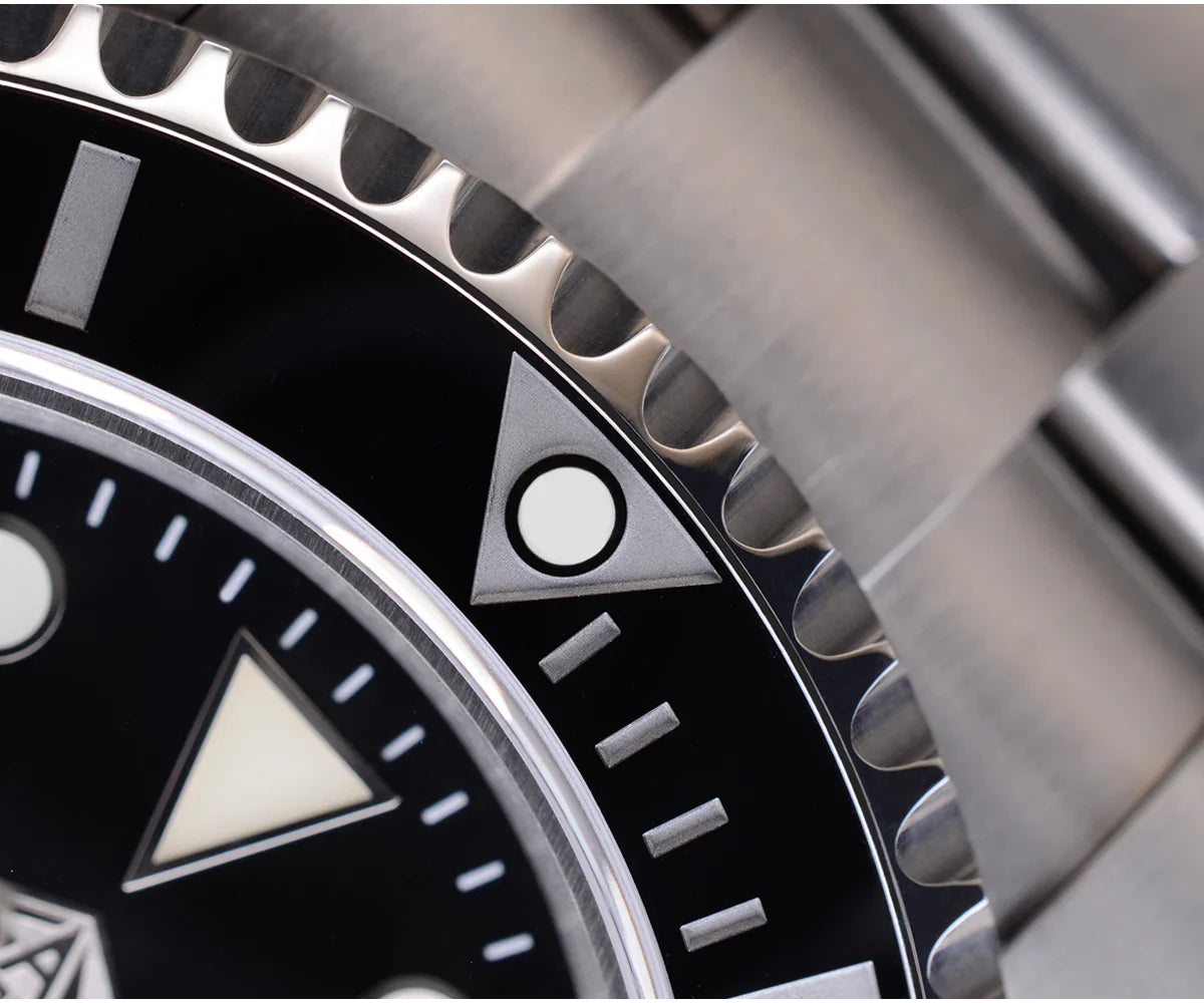 San Martin SUB Diver Sn0019G 41mm Water Ghost PT5000 SW200 Automatic AR Sapphire 20Bar BGW-9 Luminous