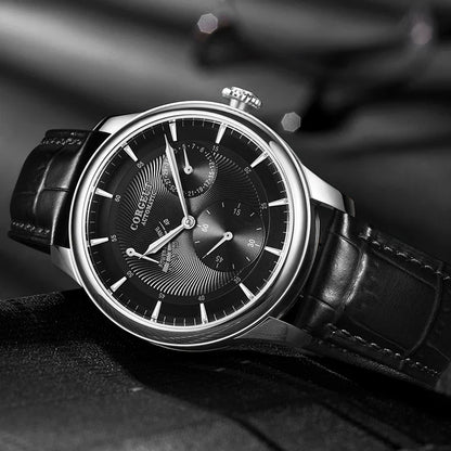 Corgeut 6658 Chronograph Watch Dress 40MM 3ATM Hardlex