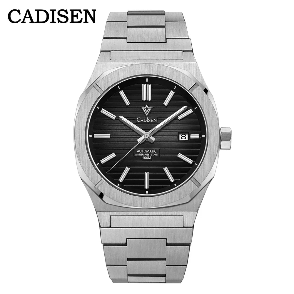 Cadisen Royal Oak C8200 Business Watch Miyota 8215 10Bar Sapphire