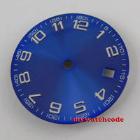 Sterile blue dial
