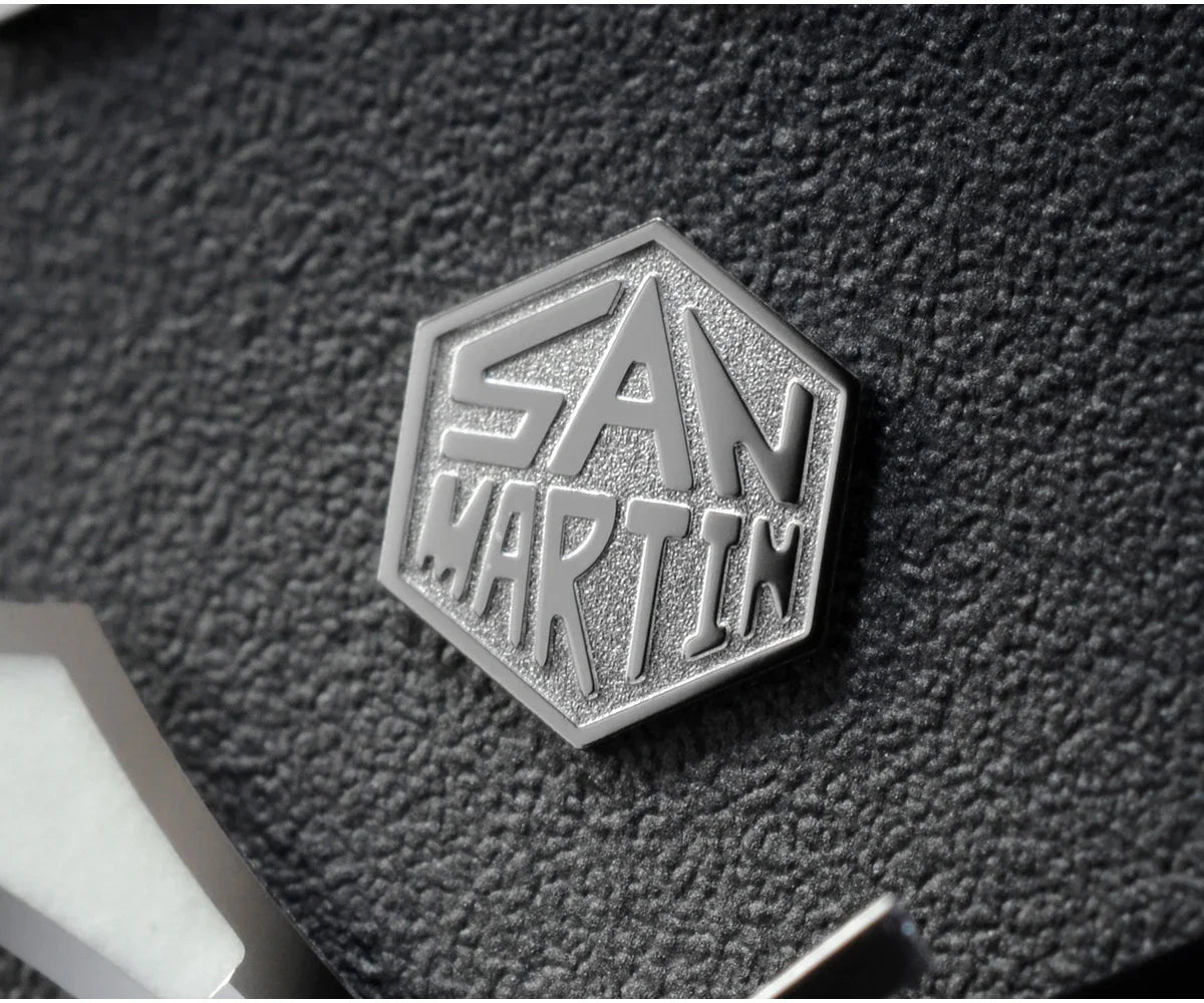 San Martin Diver SN0055G 42mm PT5000 SW200 Automatic Watch AR Sapphire 20Bar BGW-9 Lume