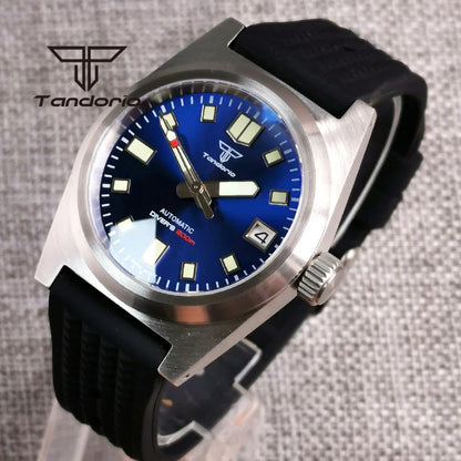 Tandorio TD108A Sunburst Dial NH35A 38mm 20bar Brushed Case AR Sapphire Military Unimatic U2