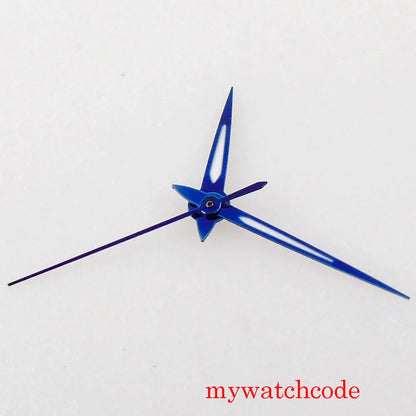 Green Luminous Metallic Watch Hands For NH 35 NH 36 MI YOTA 8215 821A E TA 2824 2836 Automatic Movement