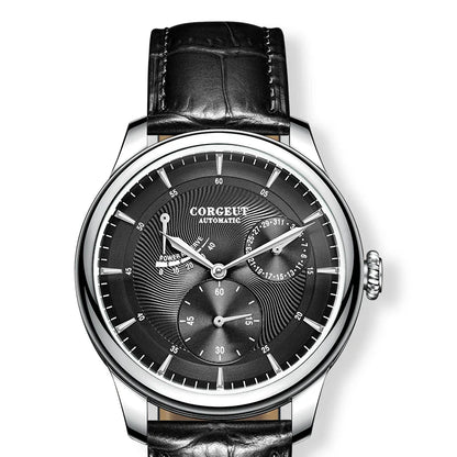 Corgeut 6658 Chronograph Watch Dress 40MM 3ATM Hardlex