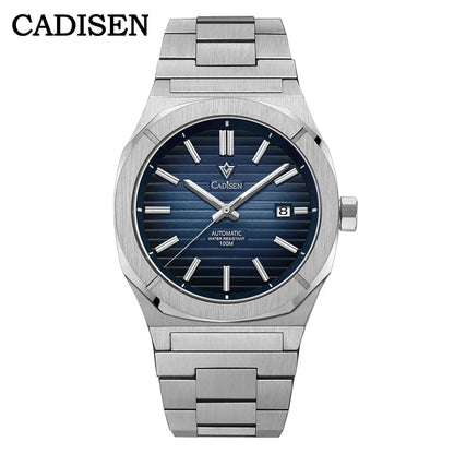 Cadisen Royal Oak C8200 Business Watch Miyota 8215 10Bar Sapphire