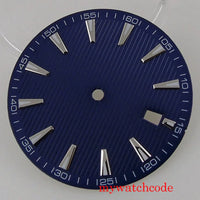 Blue dial